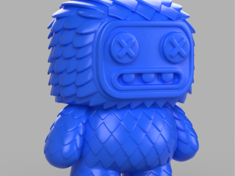 Fuggler‑Styler Textured Cute‑Creepy Figurine