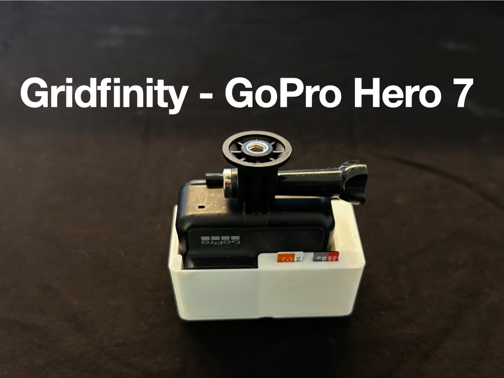 Gridfinity - GoPro Hero 7 Bin