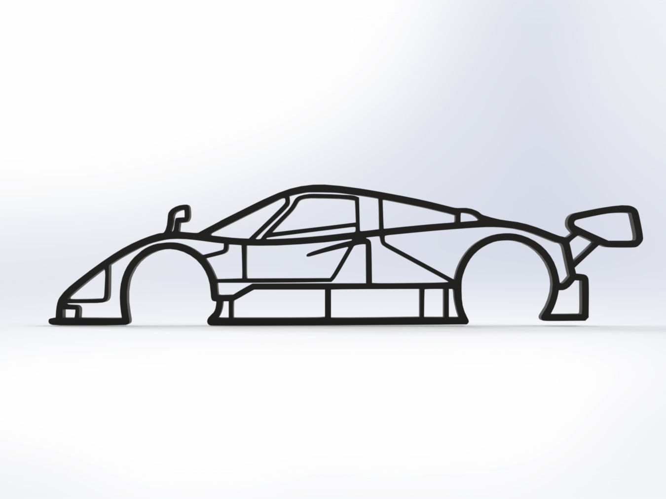 Mazda 787B 2D Wall Art