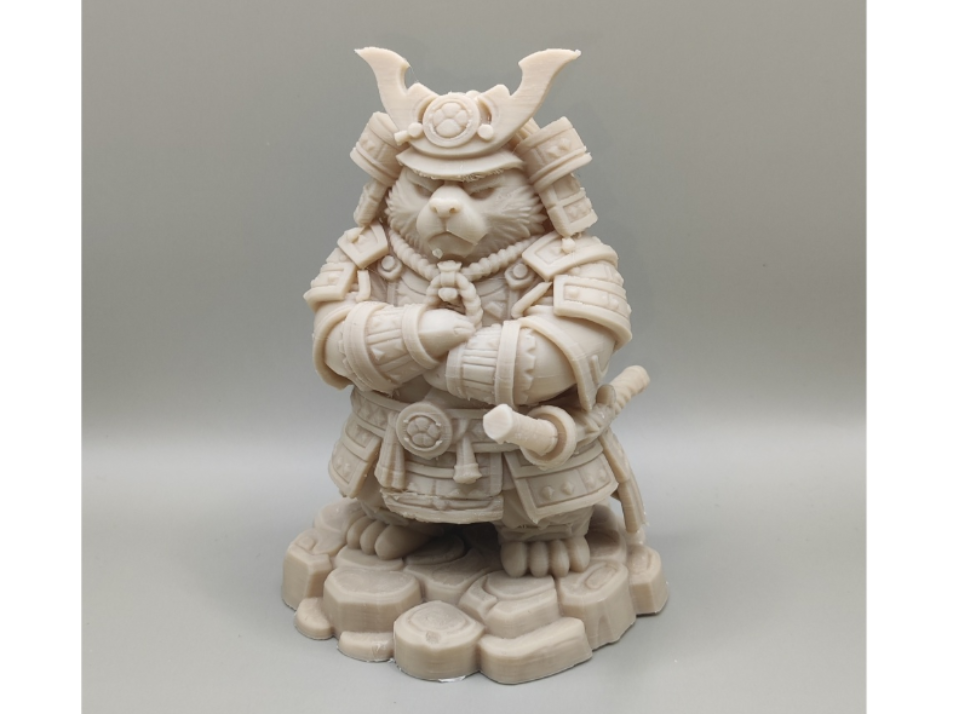 Samurai Panda Warlord figurine