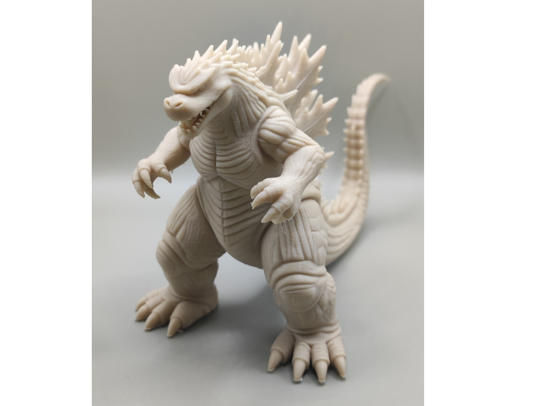 Angry Mega lizard figurine