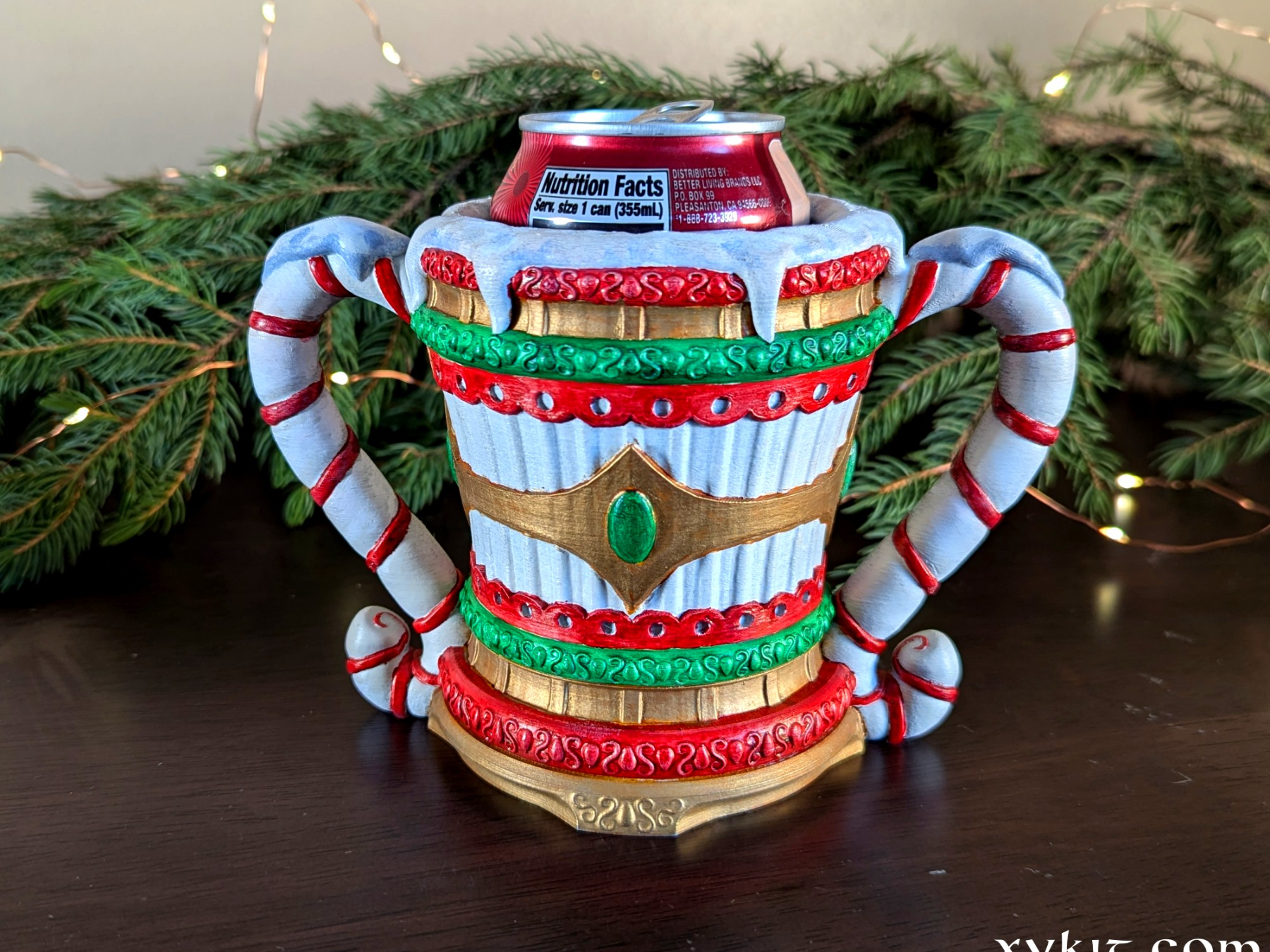 Christmas Mug Soda Can Cozy