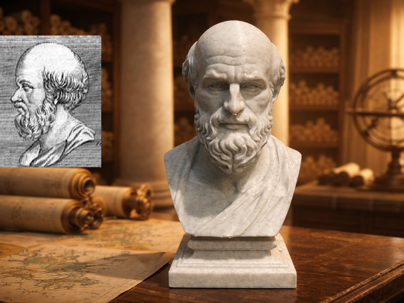 Eratosthenes of Cyrene - Ératosthène de Cyrène