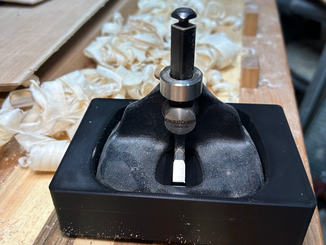 Veritas medium router gridfinity holder