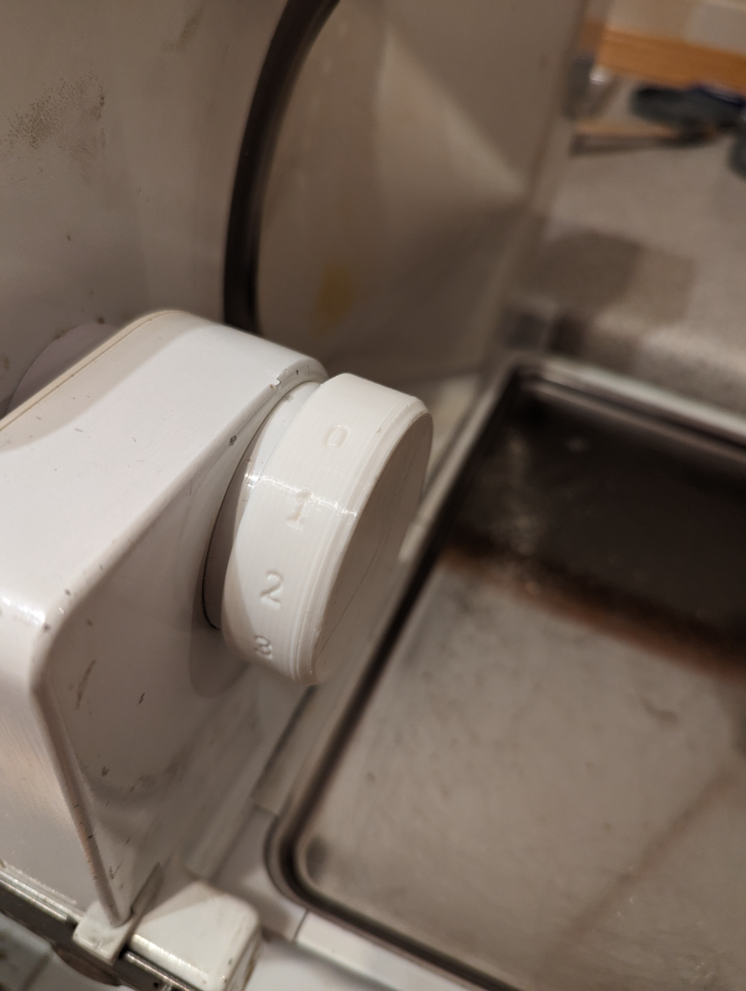 knob for bread slicing machine