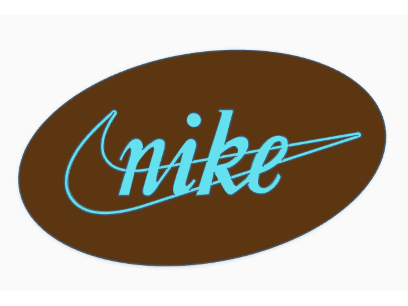 Logo Nike 1971 à 1978