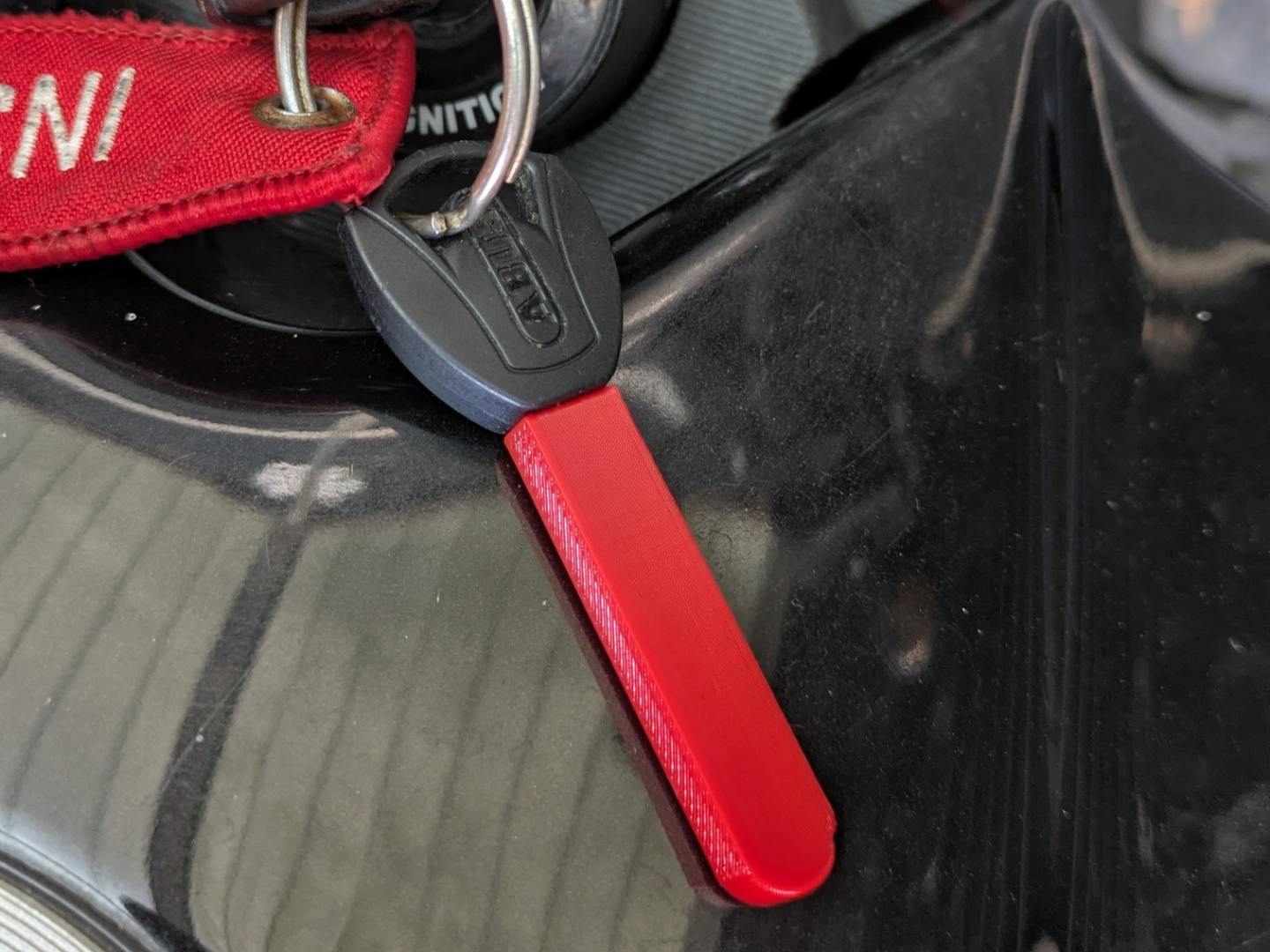 Cache clé pour antivol moto Abus