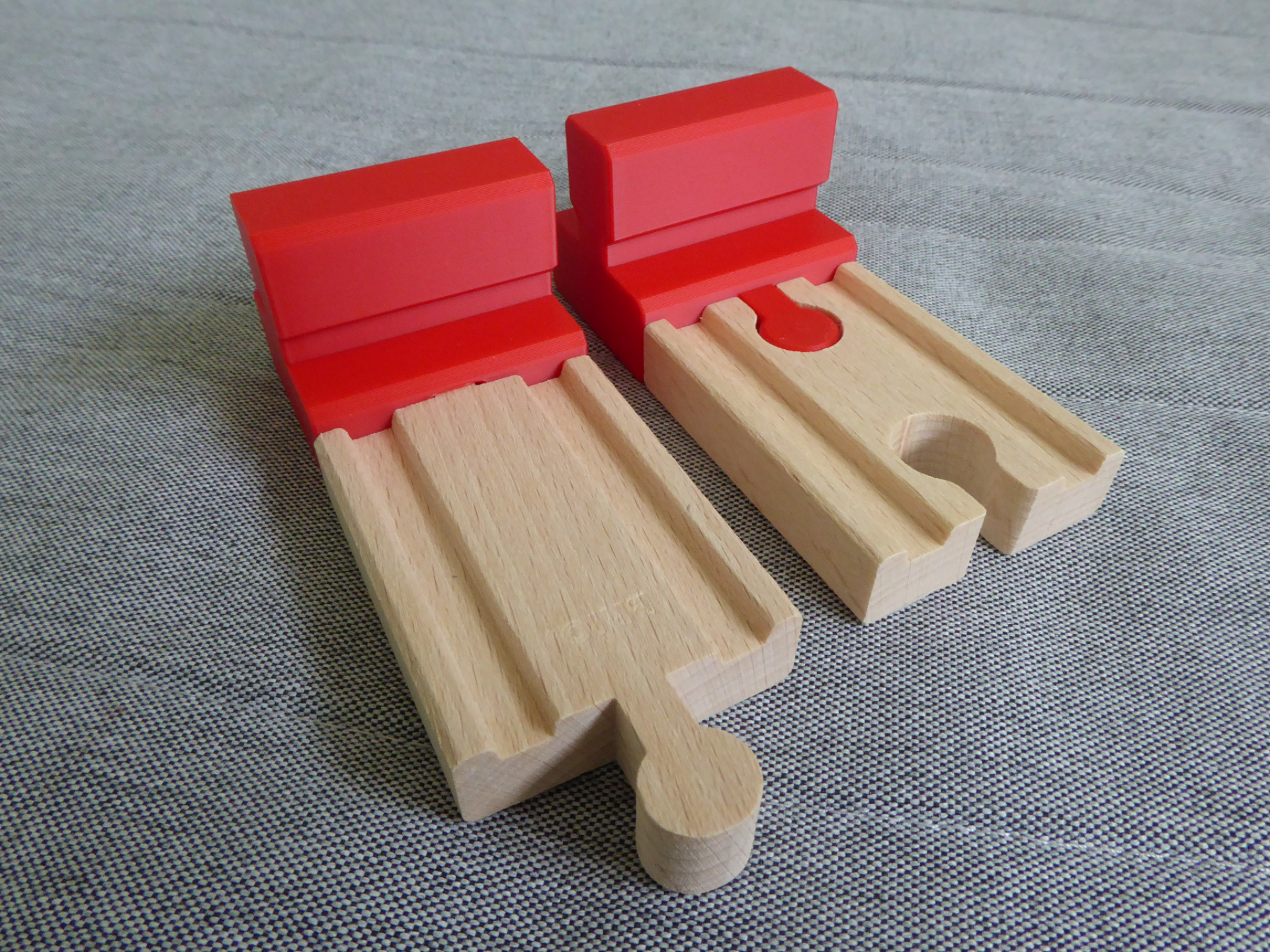 Brio Buffer Stops for Female and Male Train Track