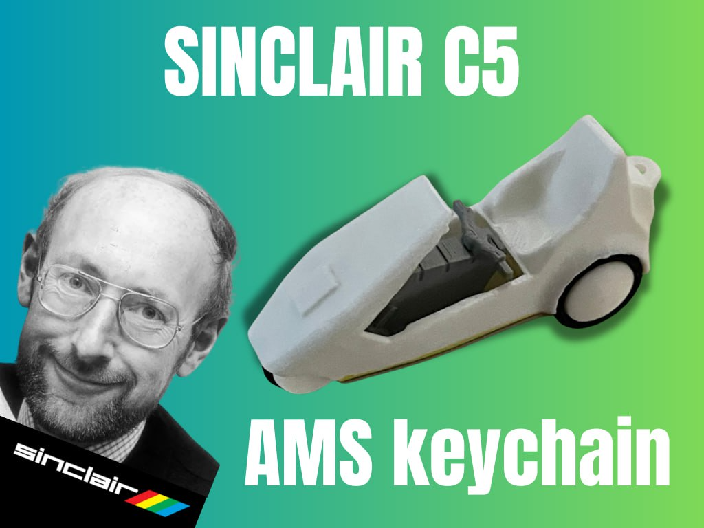 Sinclair C5 keyring