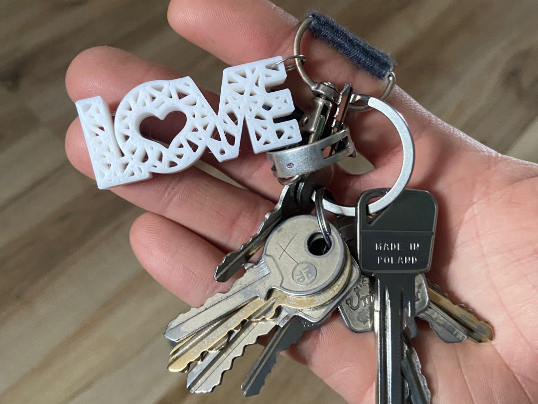 LOVE keychain