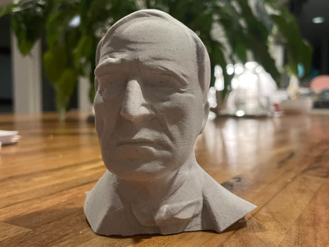 Thomas Edison Bust