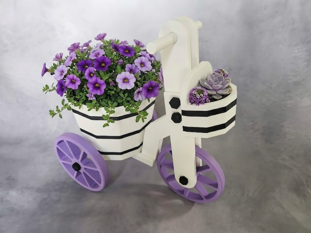 Flowerpot - tricycle