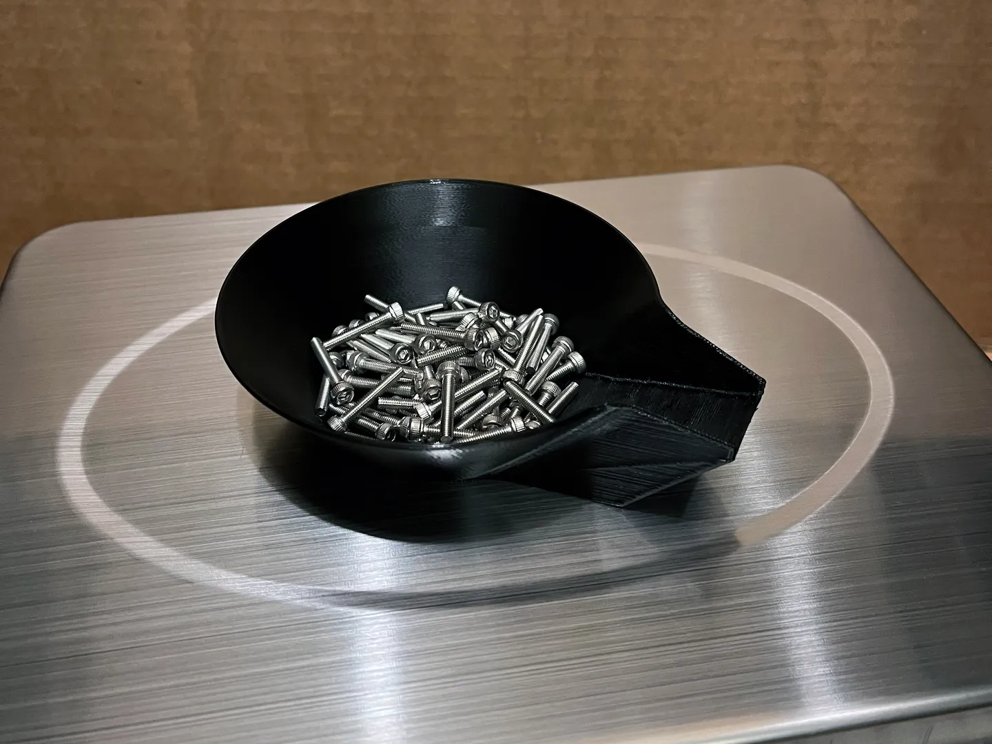 Weighing Scoop with Spout for Counting Scale