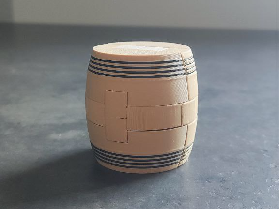 Tonneau Casse-Tête Chinois – Puzzle 3D à assembler