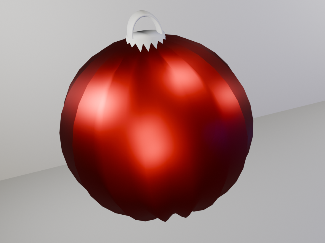 Christmas Notched Bauble