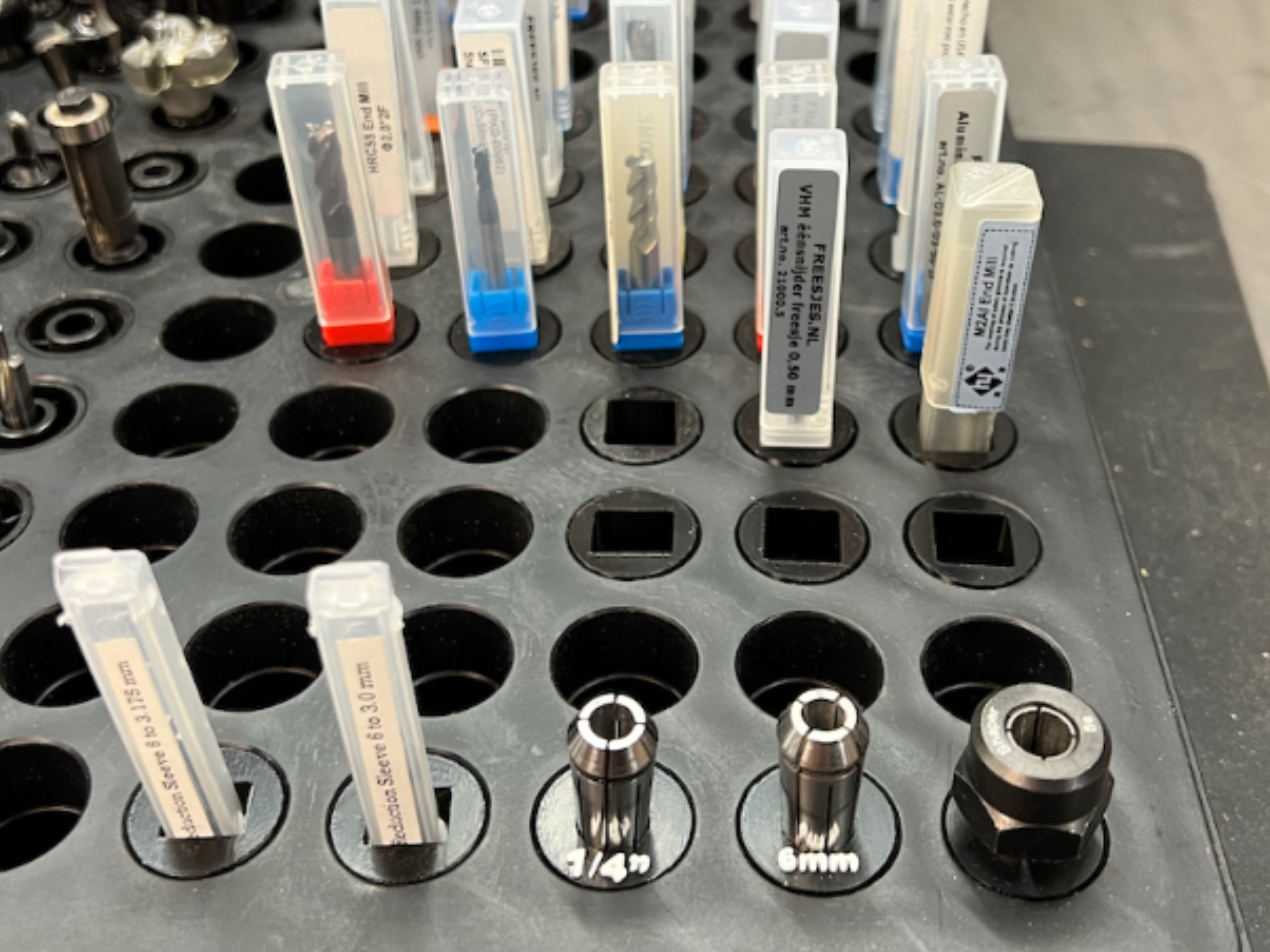 Router Bit Organizer adapters
