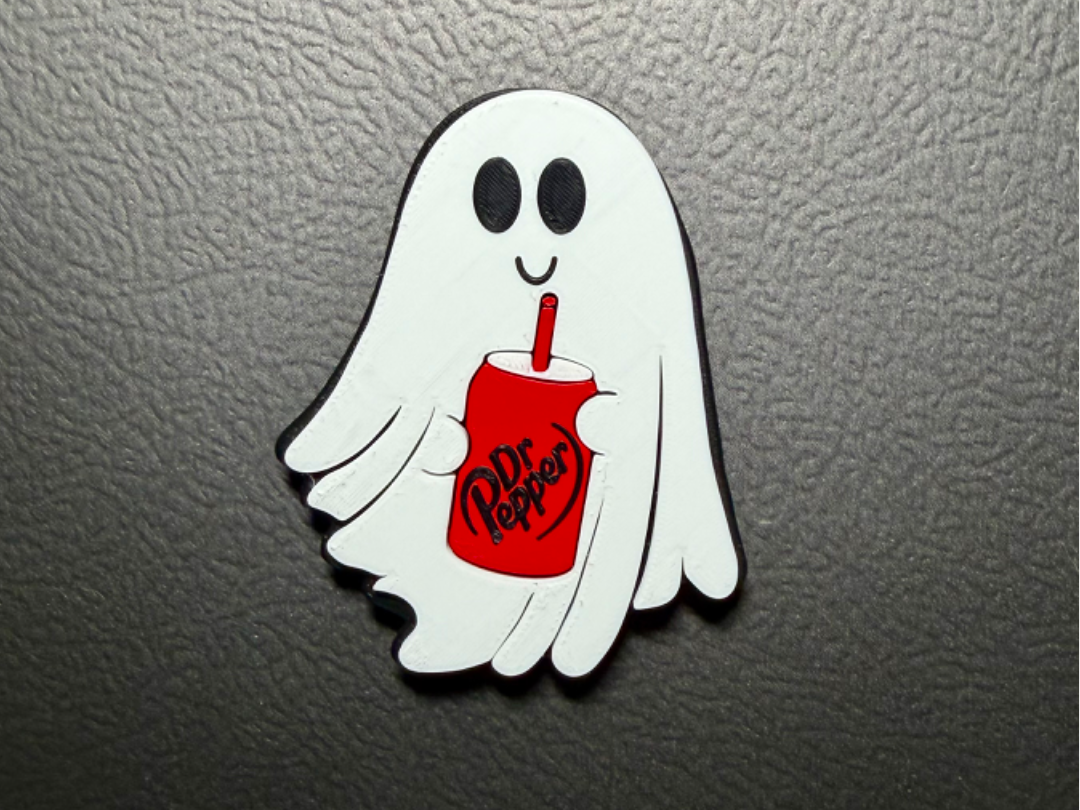 Ghost pepper - Dr Pepper ghost magnet