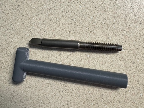 Simple T-Handle Tap Wrench