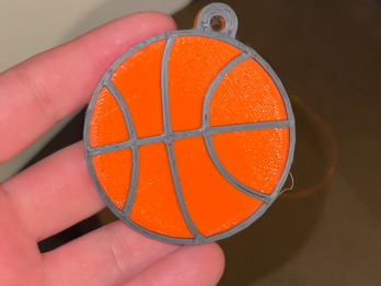 Portachiavi palla di basket