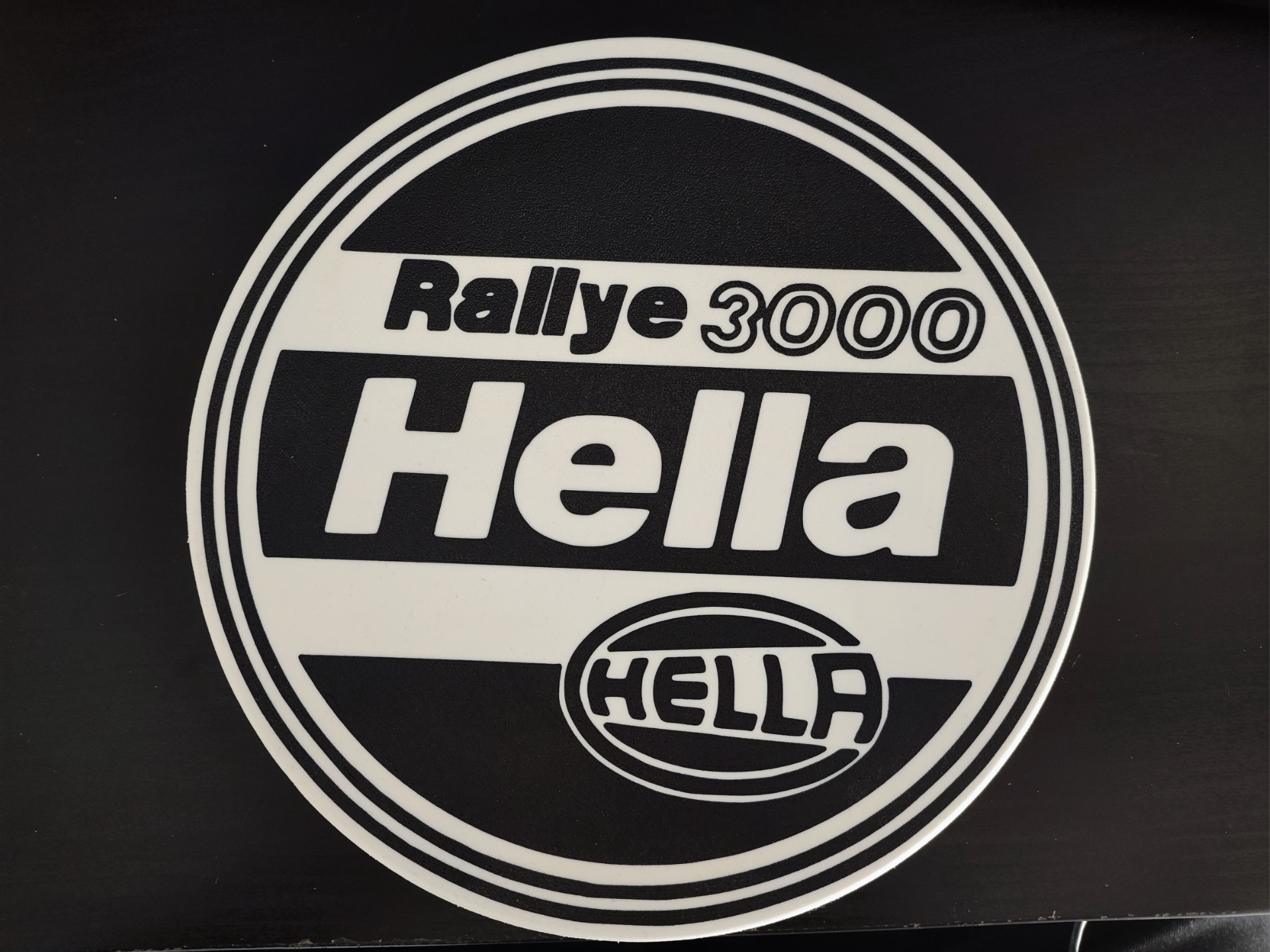 Hella Rallye 300 ligthbox real cover for headlight