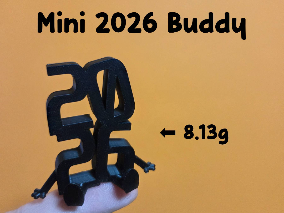 Mini 2026 Buddy – Ready for the New Year!