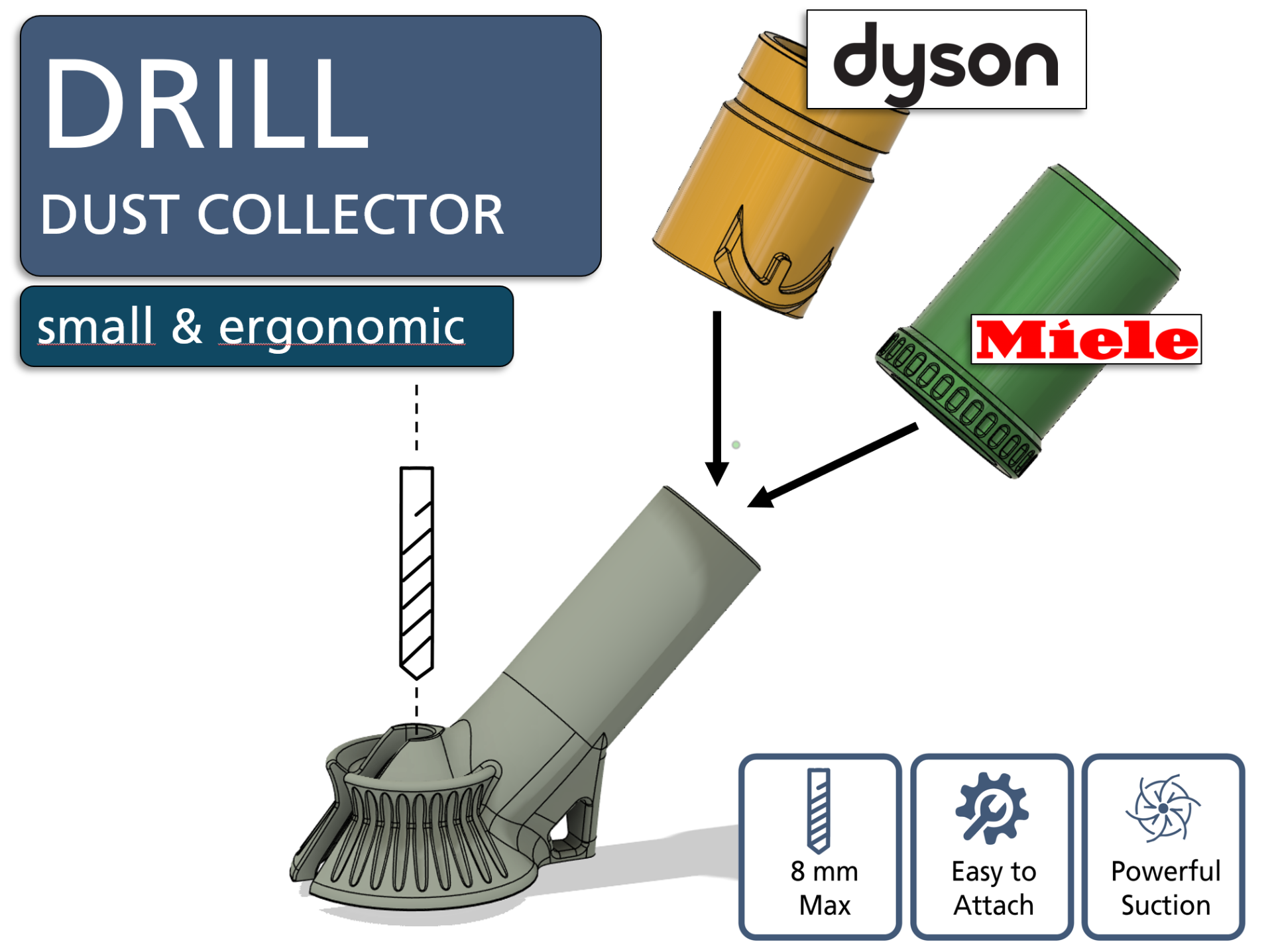 drill dust collector