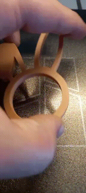 Porta Guardanapo em forma de coelho