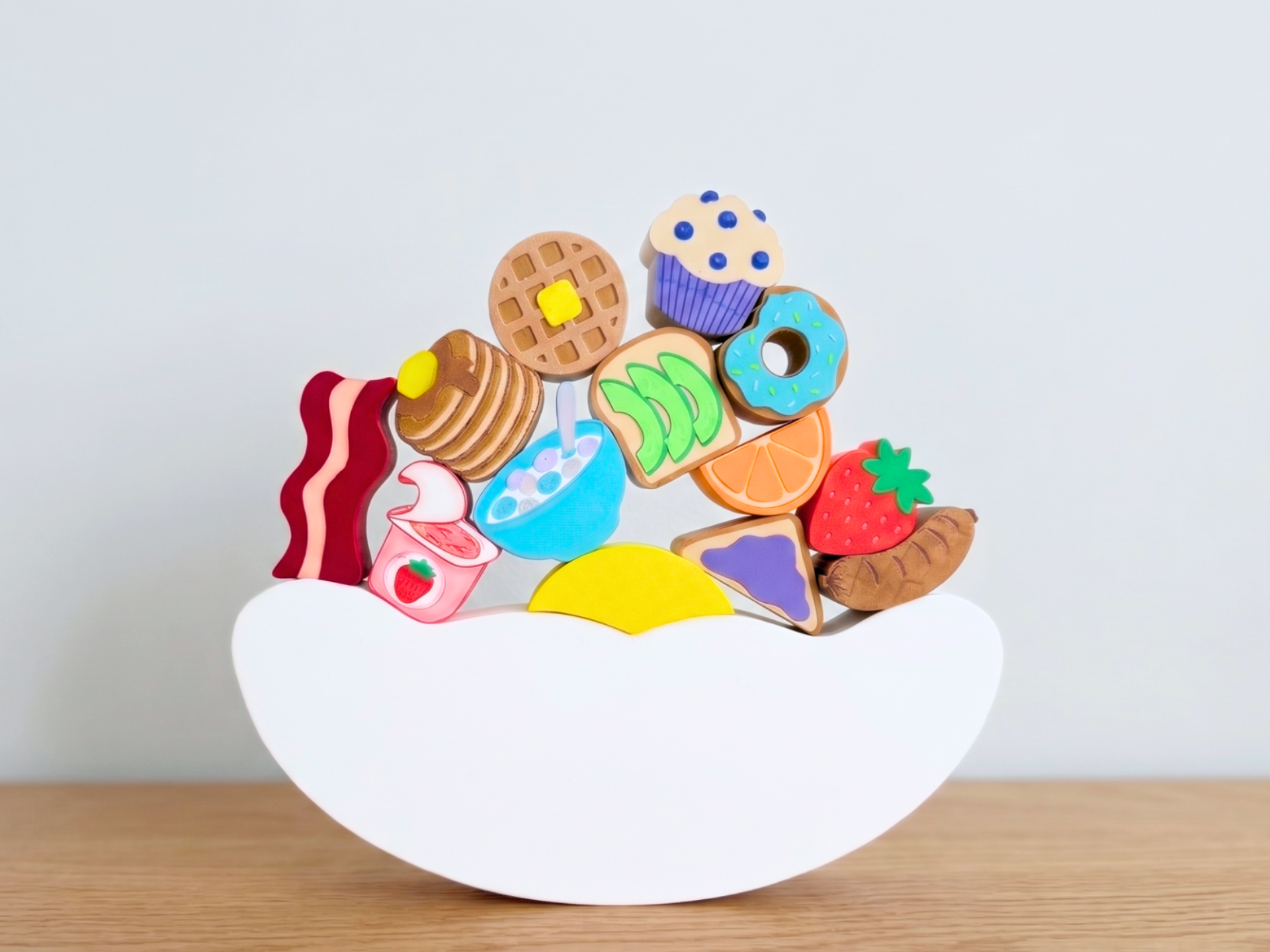 Breakfast Stacking Toy
