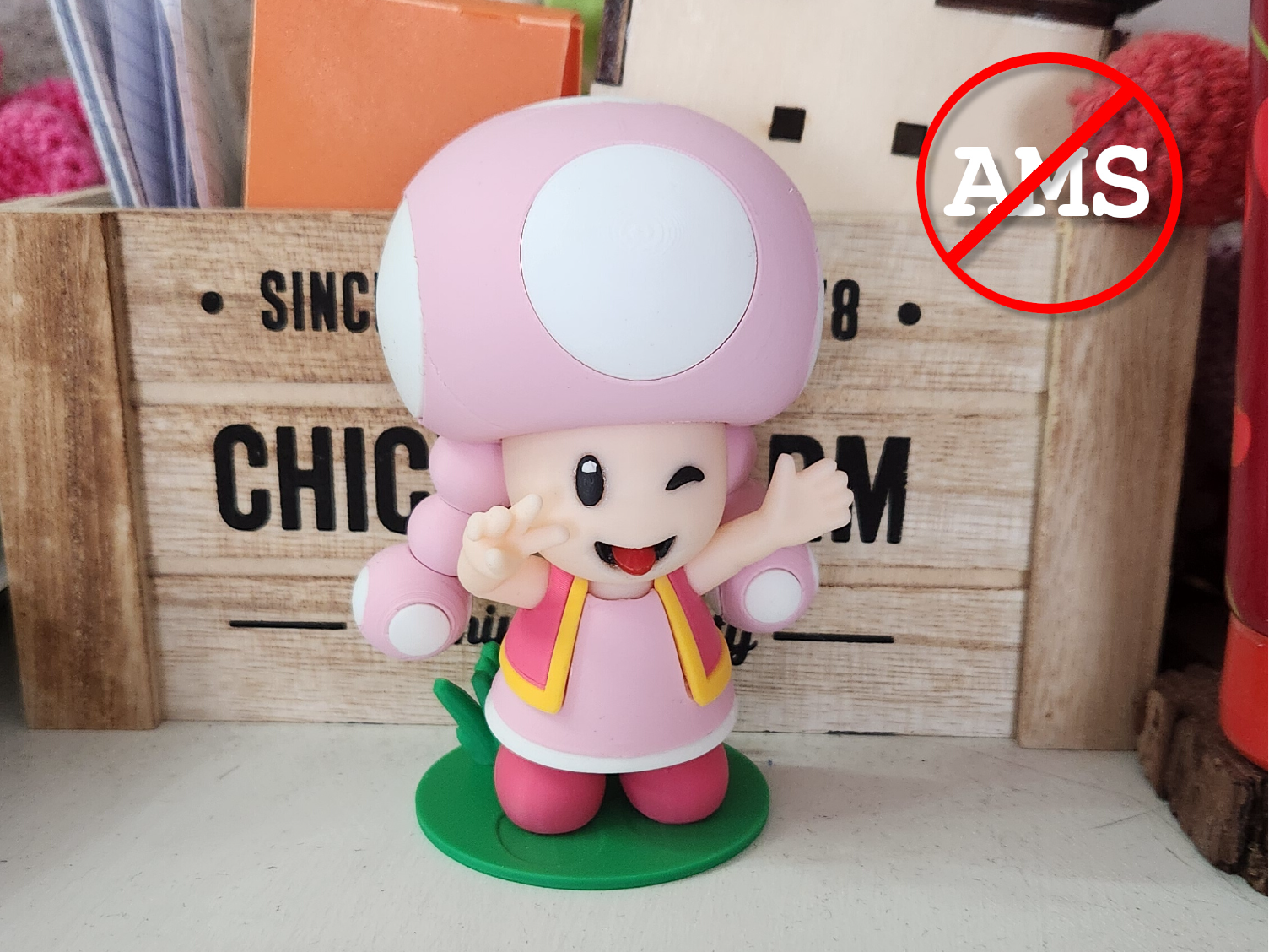 Toadette - Modular "Zero Waste" Edition (No AMS)