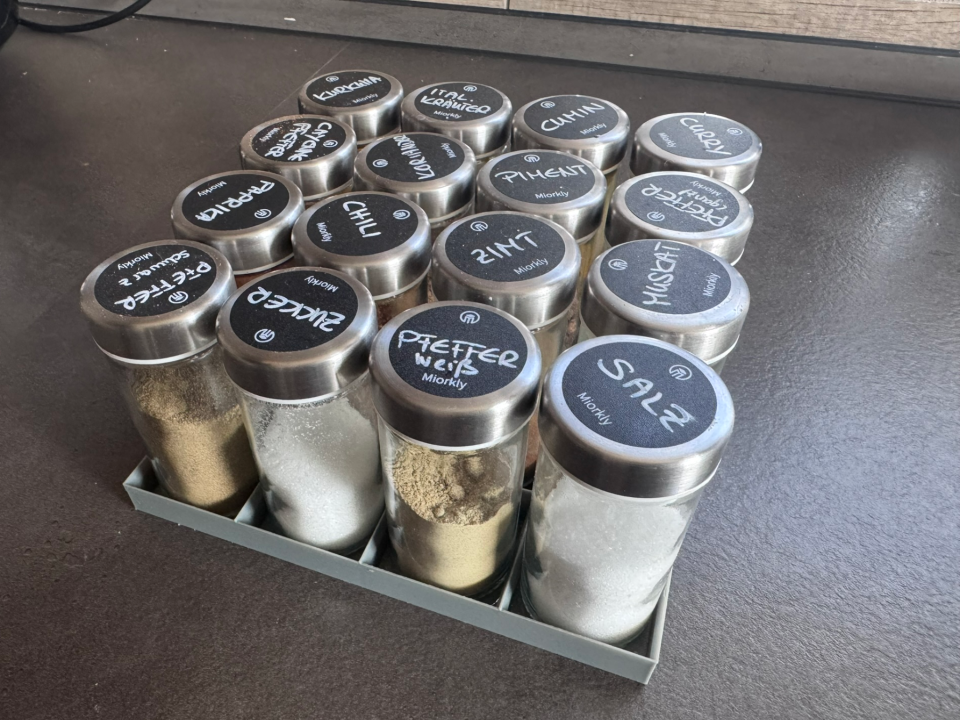 Spicejar Tray