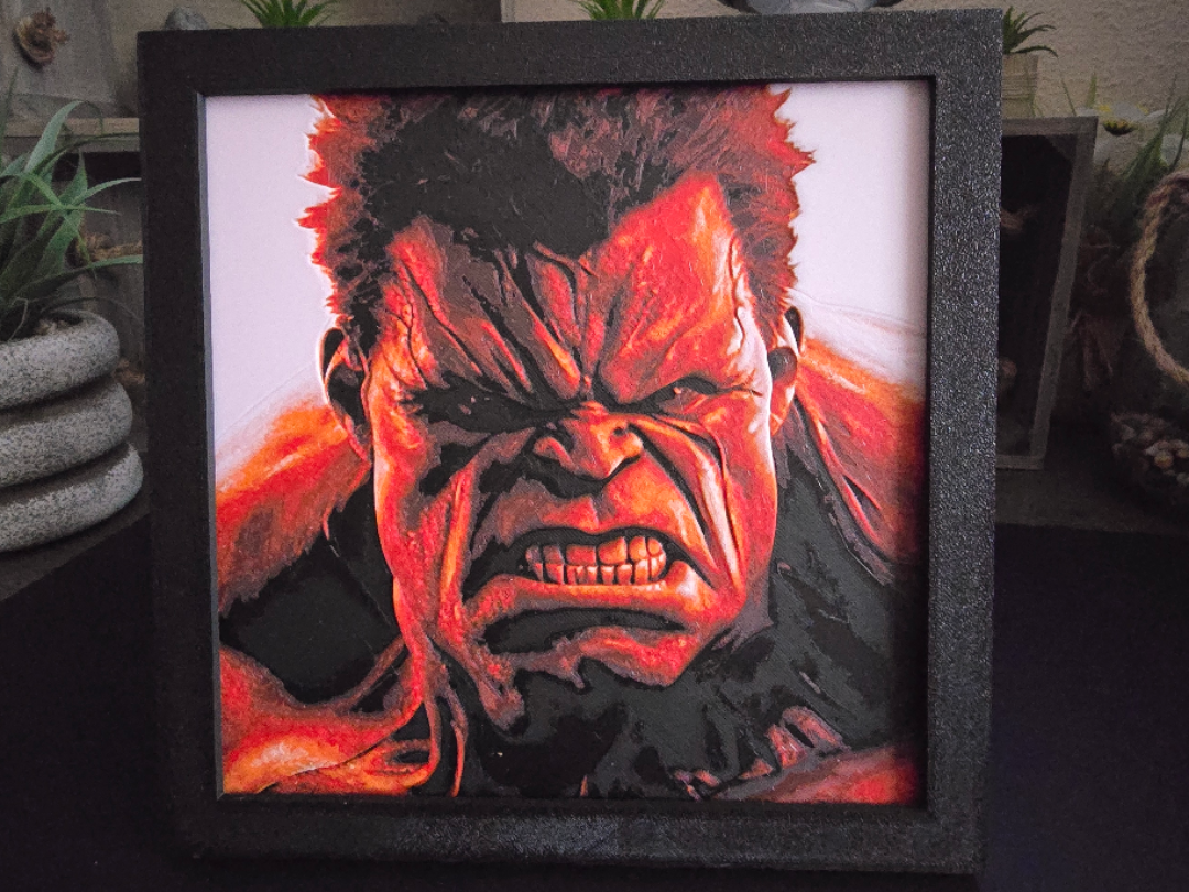 Hueforge - Red Hulk Movie New World Order