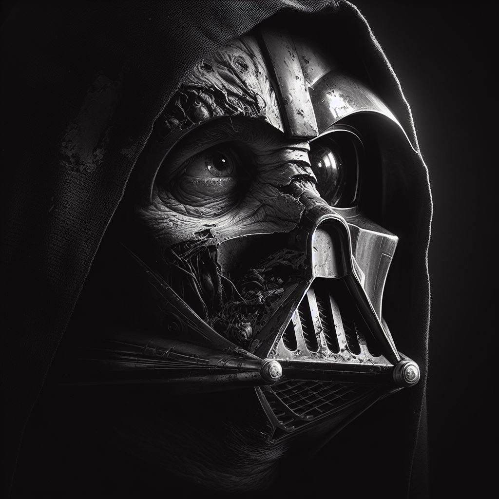 Vader Half Face Hueforge (no AMS needed, 2 color)