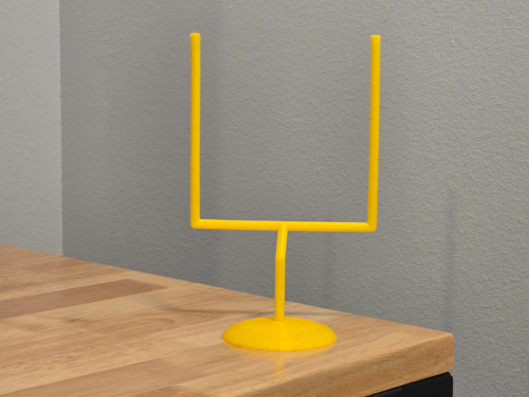 Football Field Goal Post with stand