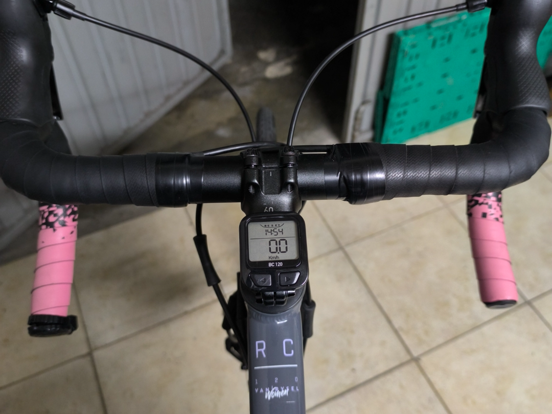 Btwin bc120 speedometer top cap mount