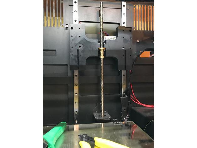 Witbox 1 Z axle linear rails