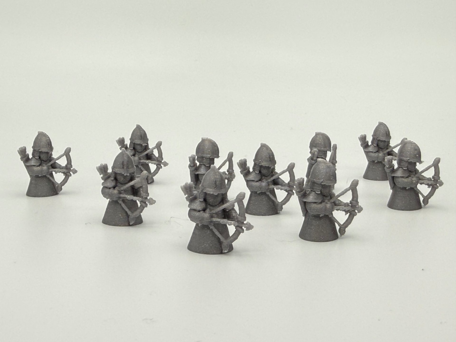 Medieval Archers – 25x Mini Army – Few Supports