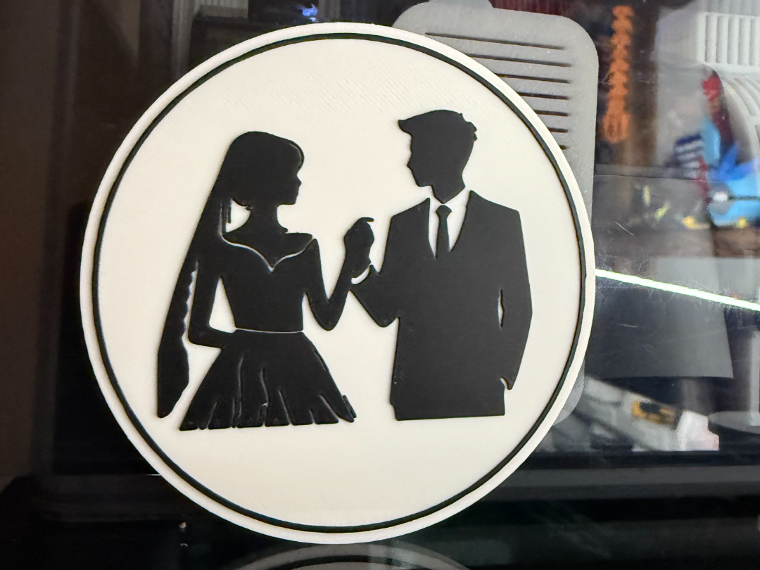 WEDDING COASTER