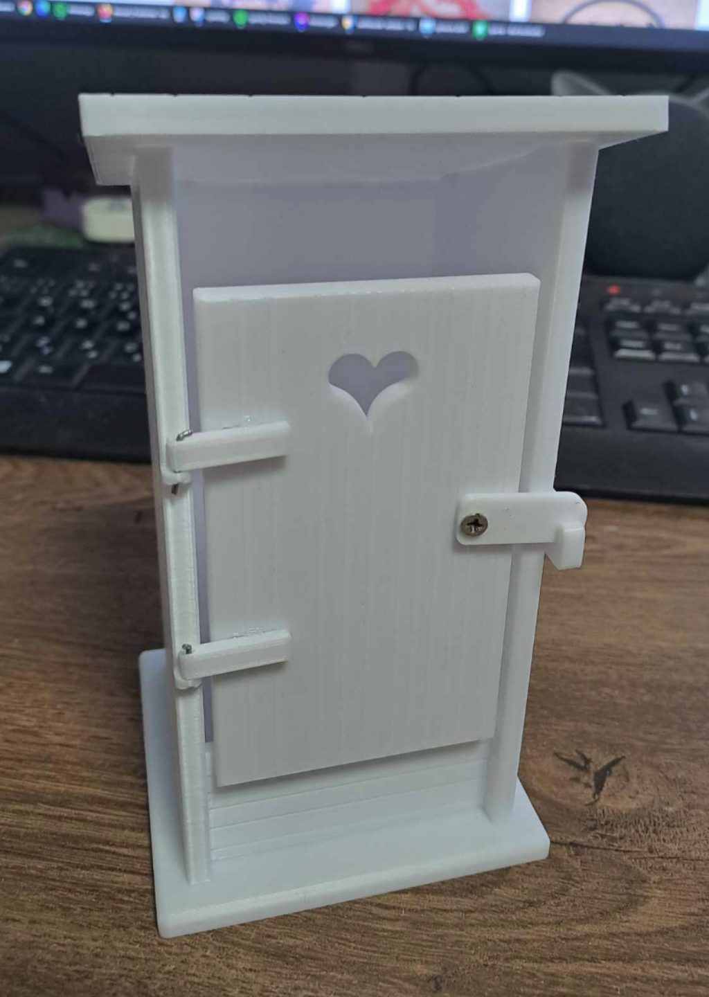 Toilet - secret hiding place - cash box
