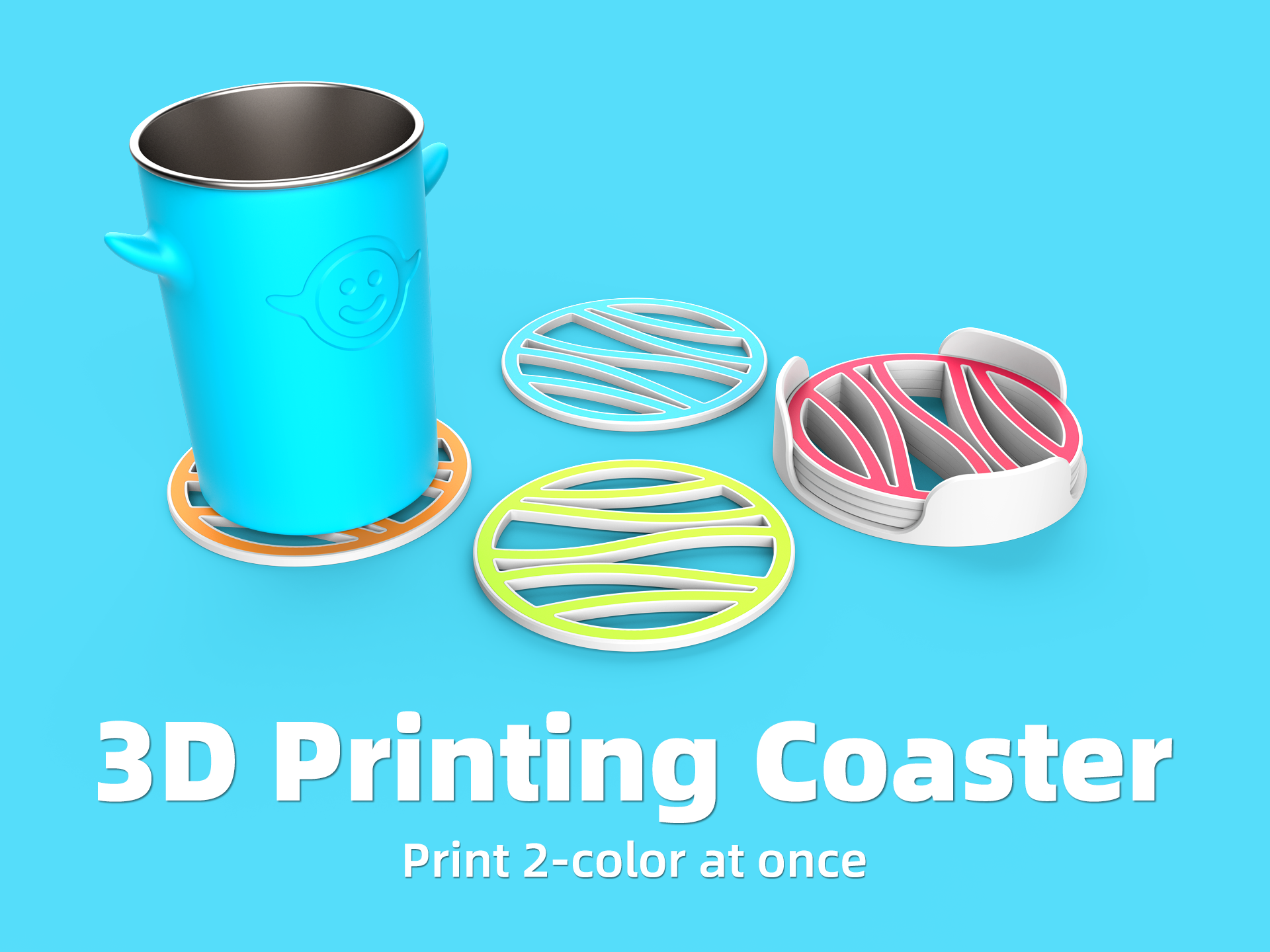 3D Printing Coaster