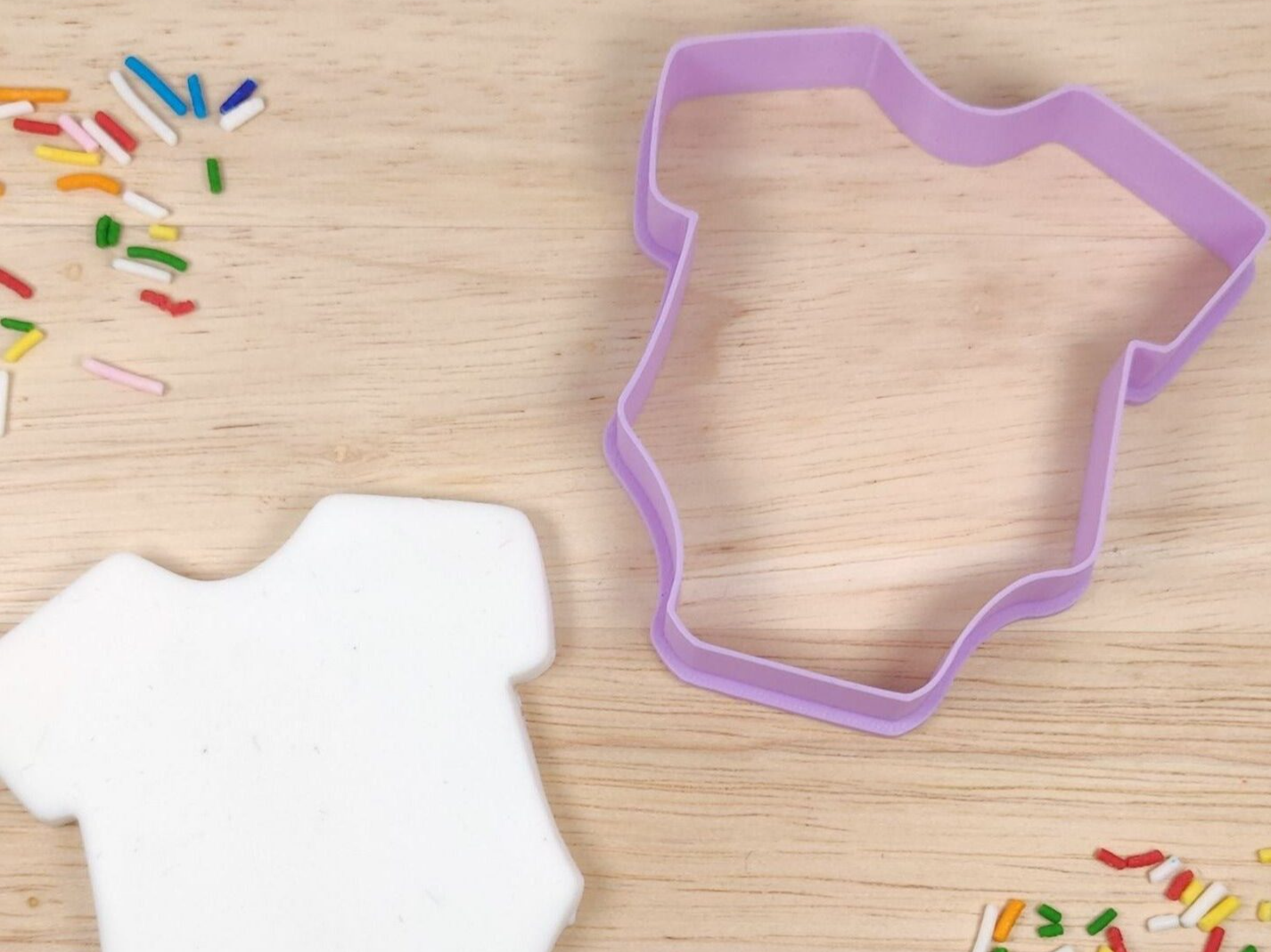Baby Onesie Cookie Cutter & Stamp