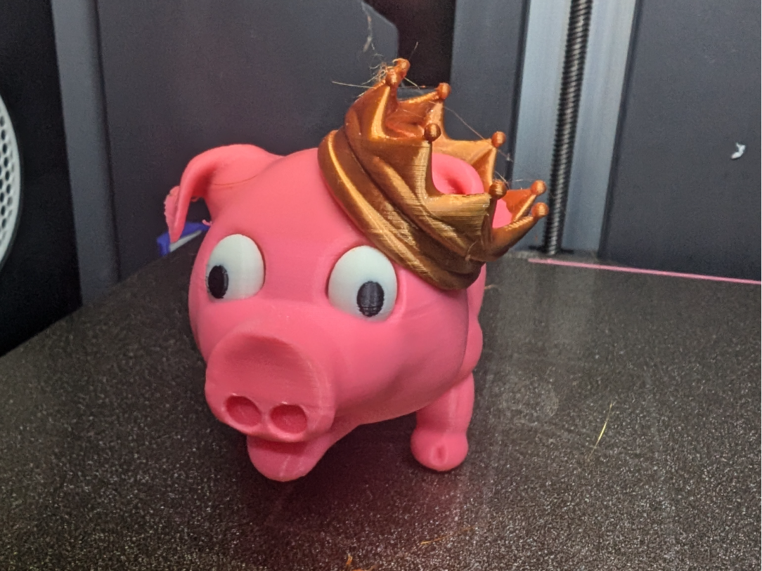 King OInksalot - a faithful barnyard animal