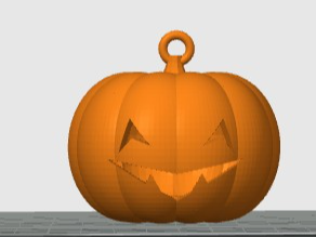 pallina di natale zucca halloween