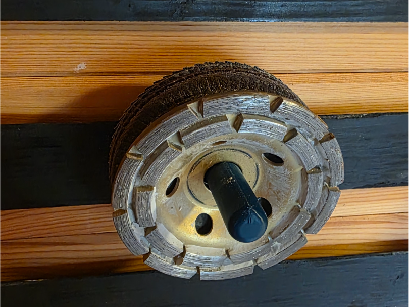 French Cleat Grinding Disk Holder