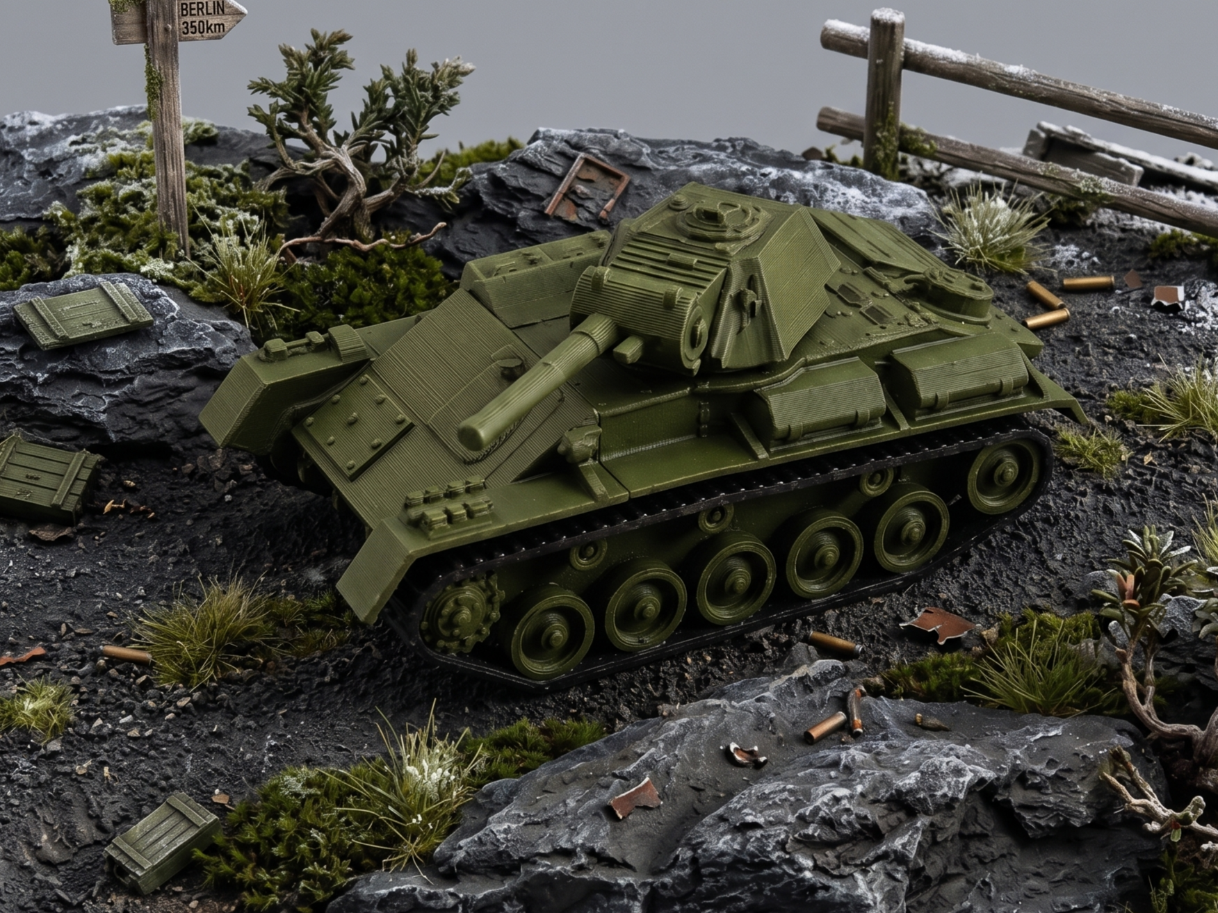 T-70 Light Tank Model 1:72
