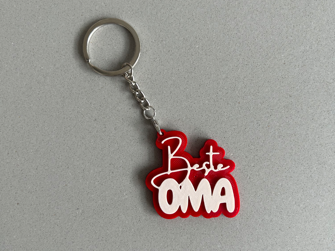 Beste Oma keychain