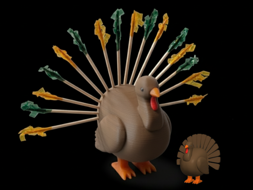 Tom the Toothpick Turkey