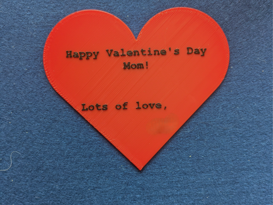 Customizable Valentine's Day Hearts