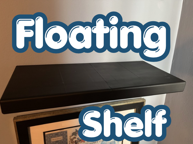 Impossible Floating Shelf