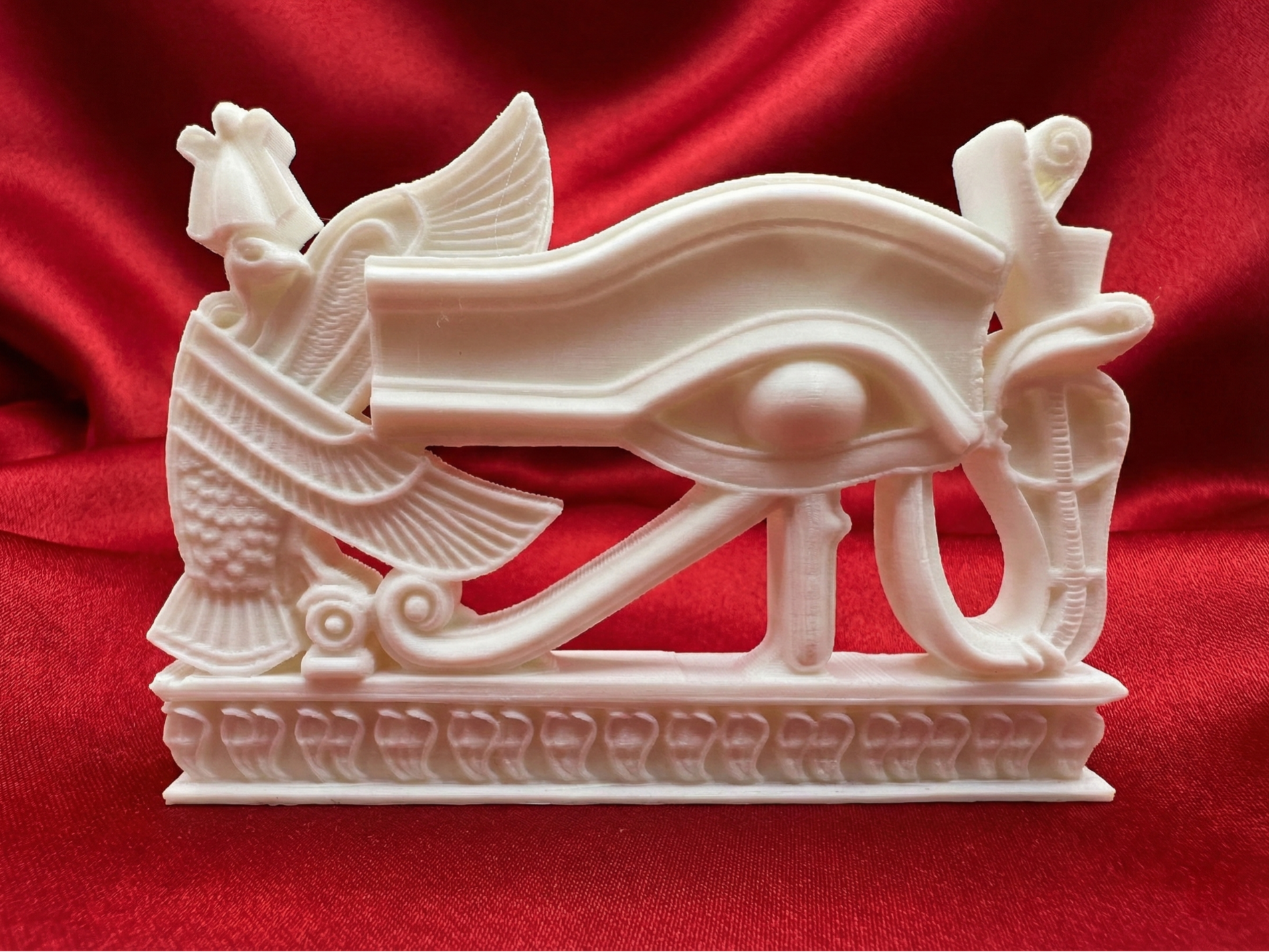 Eye of Horus sculpture - dual sided!