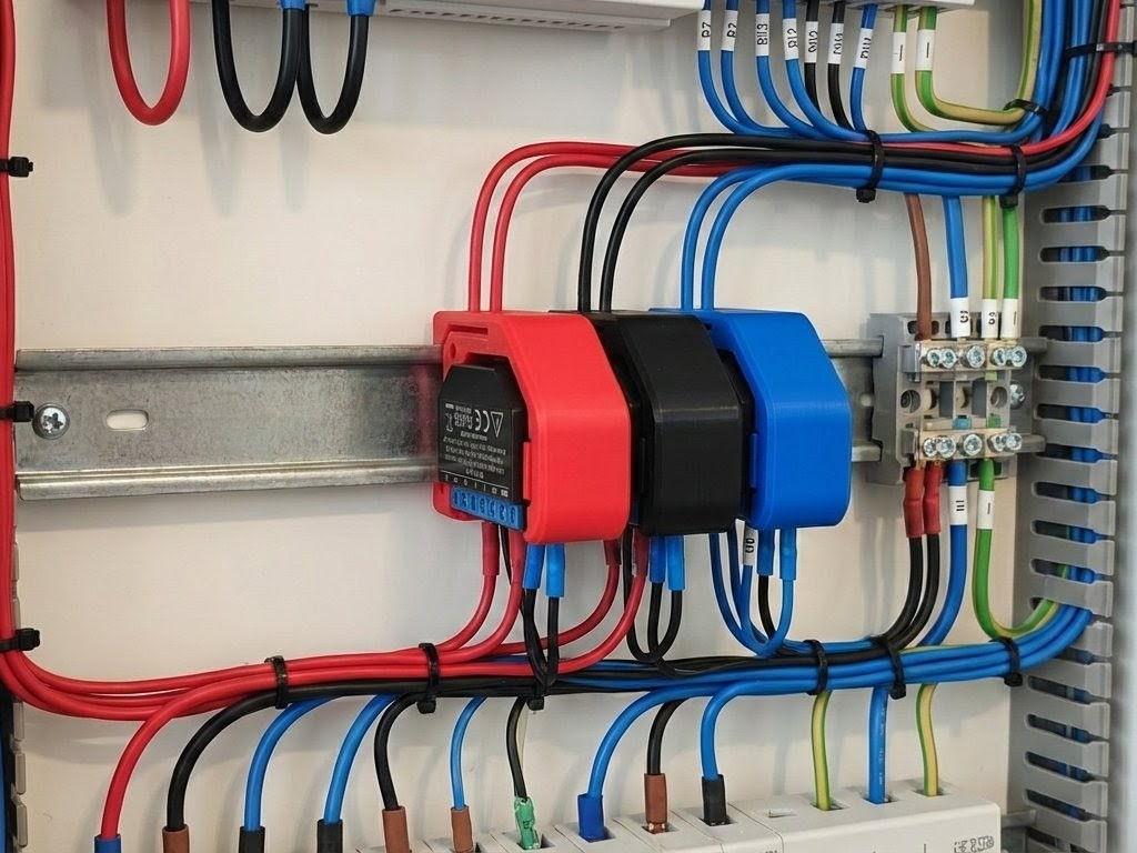 Shelly Plus Professional Support DIN Rail Mounting